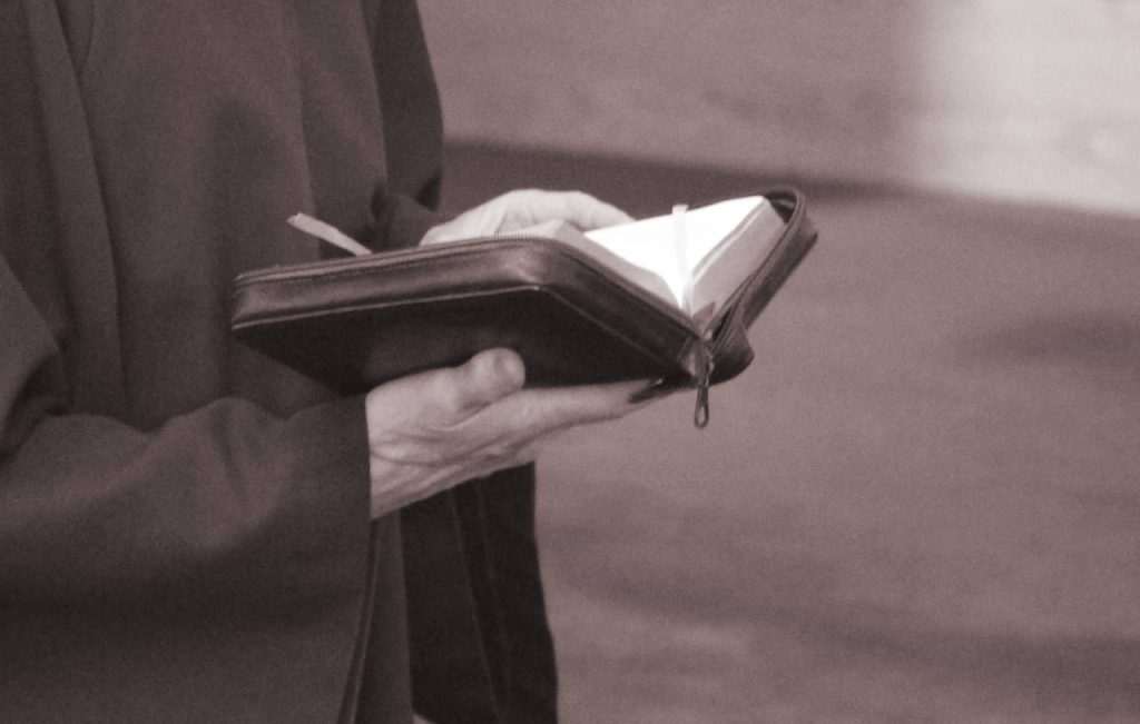 sister at prayer