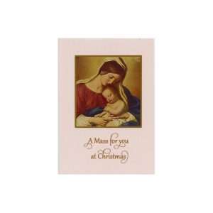 CMC 3 Single Christmas Mass Card with envelope