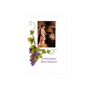 CMC 7 Single Christmas Mass Card with envelope