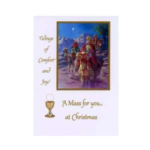 CMC 8 Single Christmas Mass Card with envelope